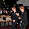 Принцовете Хари и Уилям на премиерата на новия Бонд