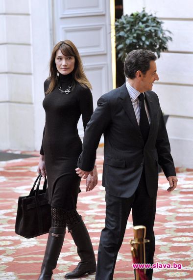 Карла казва:Чао, Саркози