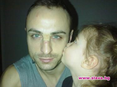 Бербатов получи най-сладката целувка