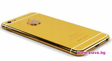 Златен iPhone 6 с диаманти за 8000 долара   