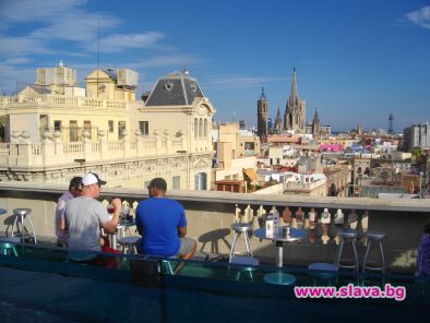 Хотел Ohla с най-добрата тераса в Барселона