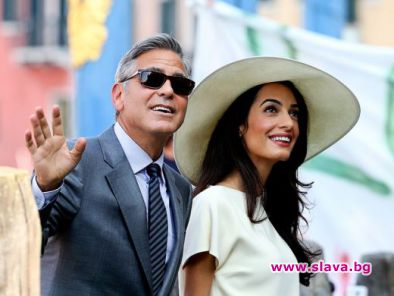 Вижте сватбения албум на Джордж Клуни и Амал 
