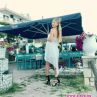 Анастасия разходи коремчето си в Гърция