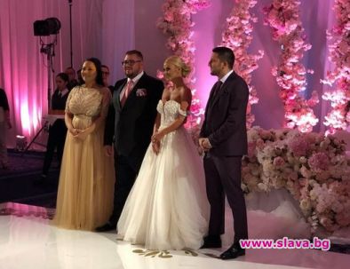 Гущеров и Светлана Василева вдигнаха пищна сватба
