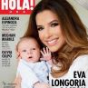 Ева Лонгория показа сина си на корица на списание