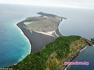 Мистериозен нов остров в Тихия океан