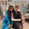 Салма Хайек в болница след Оскарите