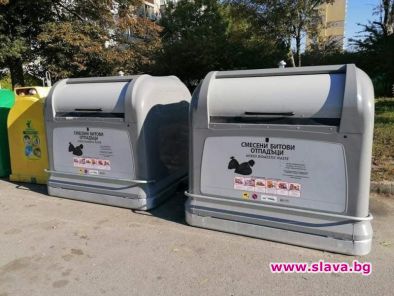 Нови контейнери за боклук в София