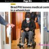 Снимки на Брад Пит в инвалидна количка изплашиха феновете му