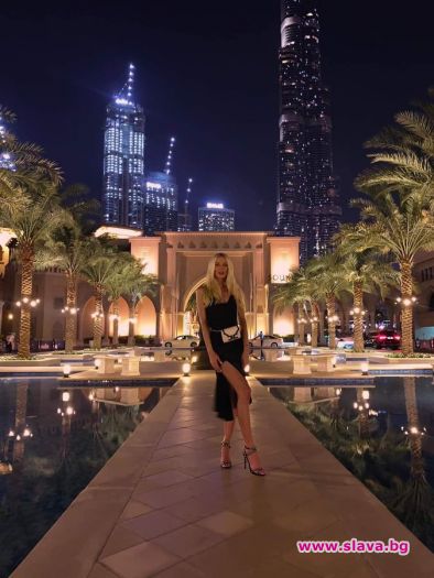 Натали от бТВ позира в Дубай