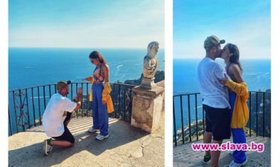 Златната гимнастичка Симона Дянкова получи годежен пръстен в Италия