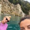 Диляна Попова купонясва на лодка за ЧРД