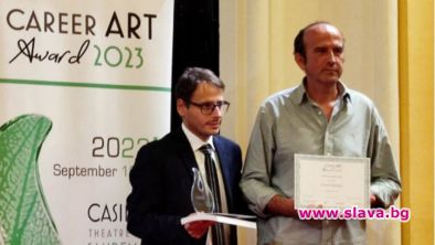 Наградата в Санремо е поредната за Иван Кънчев в юбилейната му година 