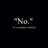 „Не“ е пълно изречение