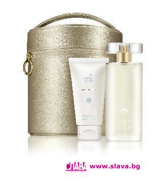 slava.bg : Коледен комплект Pure White linen от Estee Lauder