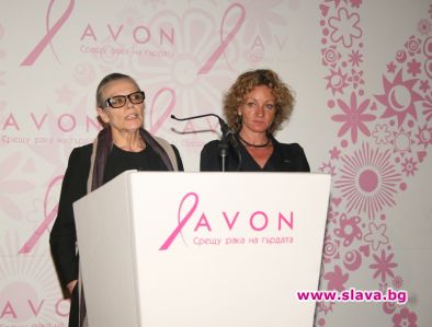 Манева и Гроздева в кампанията срещу рака на гърдата