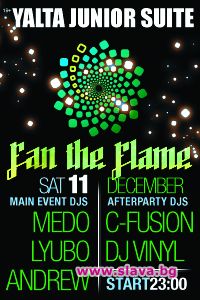 Fan the Flame & Play in Black at Yalta 