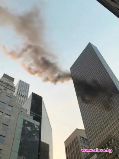 Пожар избухна в Тръмп Тауър в Ню Йорк