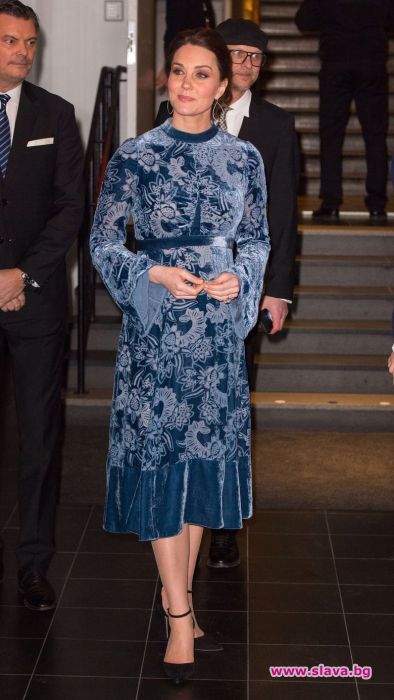 Кейт Мидълтън с рокля като на Даяна