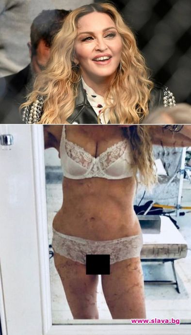 Мадона отбеляза ЧРД с провокативна снимка