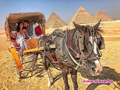 Джино и Кристиана в романтична египетска приказка