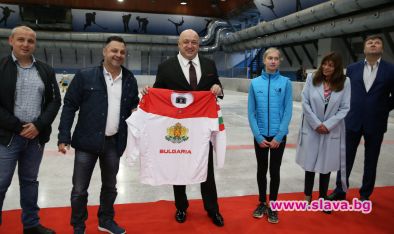 Кралев откри реновираната зала на Зимния дворец на спорта