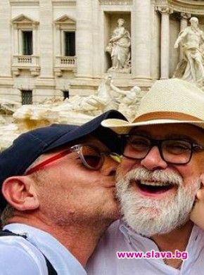 Вергов целува Пенев в Рим