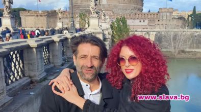 Филип Аврамов показа новата си жена от Рим